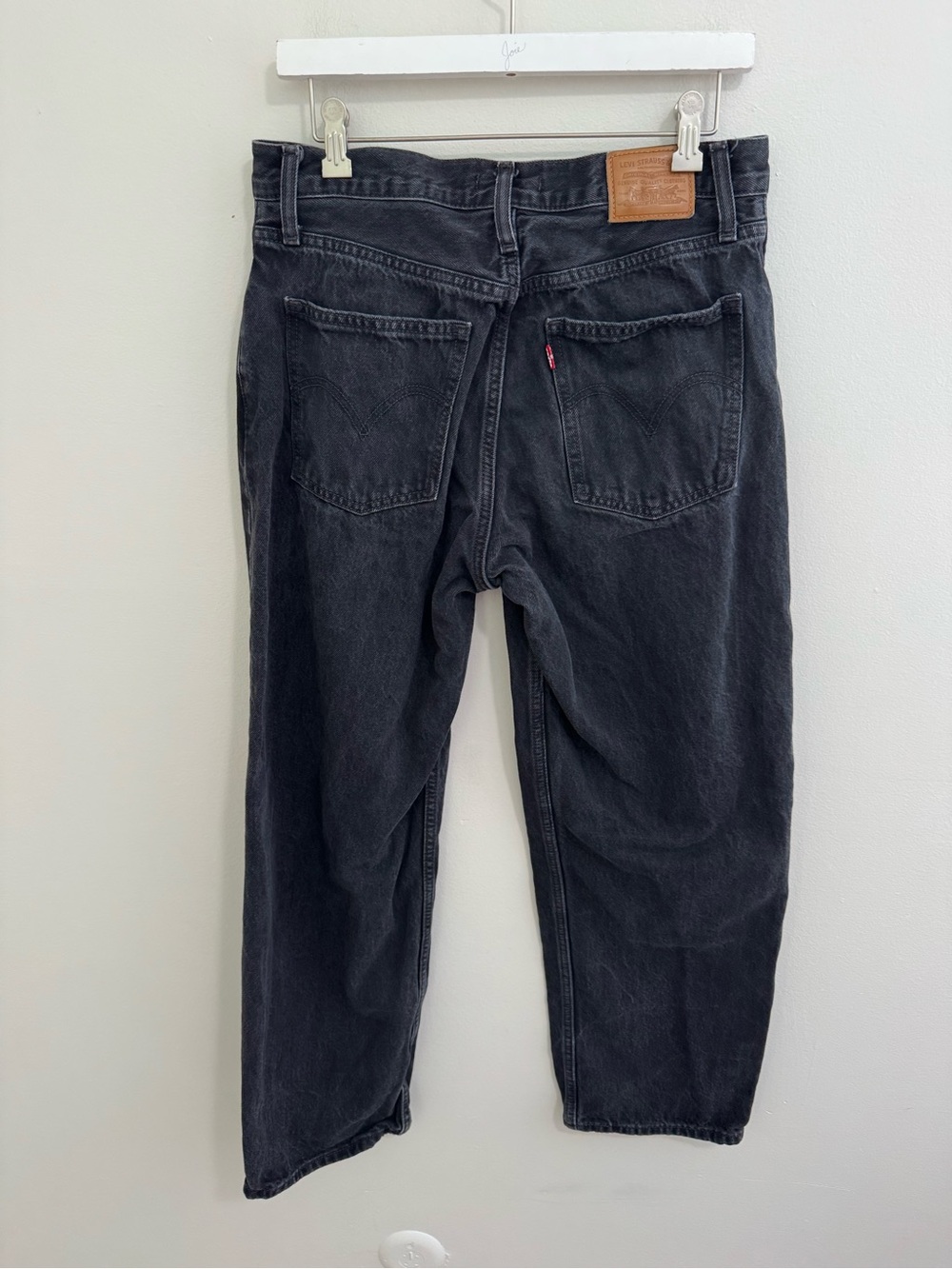 Levi's Grey Black Dad Jeans - Picture 5 of 8